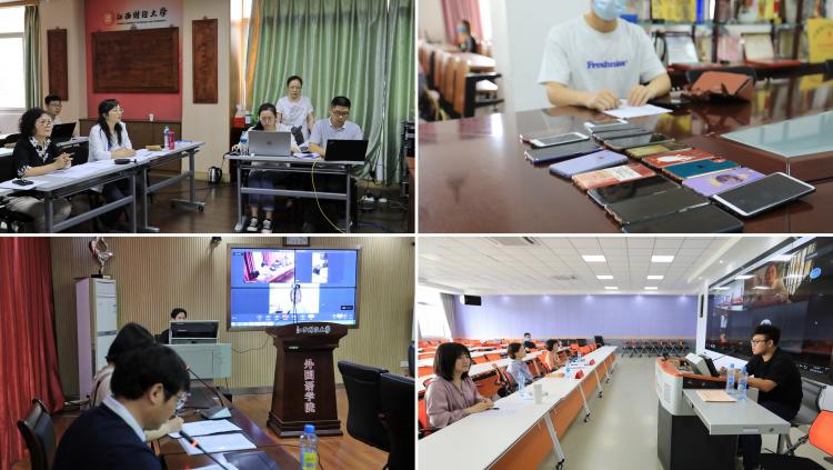 盧福財巡視碩士研究生招生復試現場，強調網絡技術支撐與咨詢服務保障工作